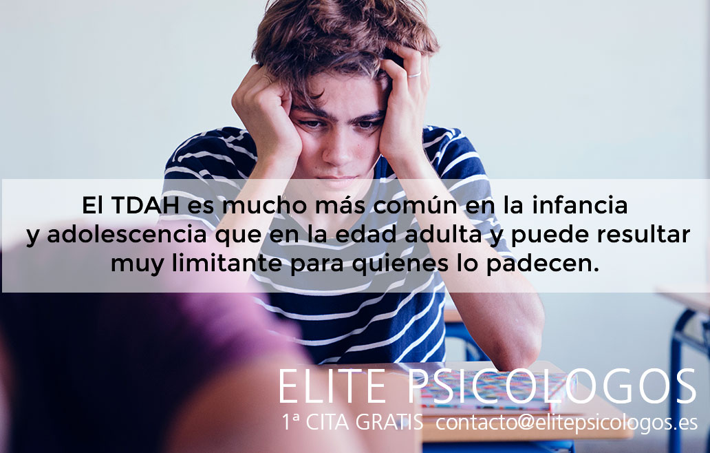 Tratamiento psicológico para el TDAH en Madrid