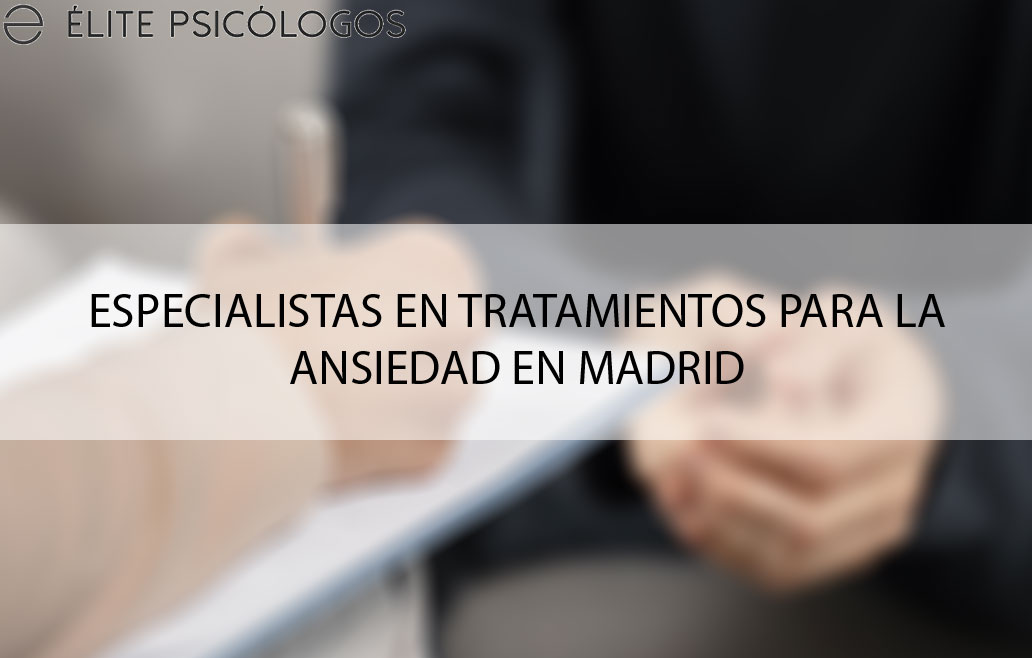 Psicólogo para la ansiedad en Madrid