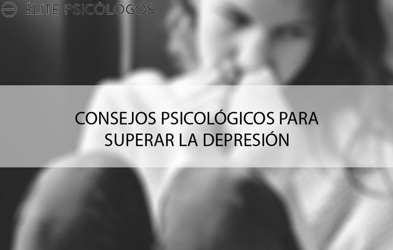 Consejos de psicólogos para la depresión