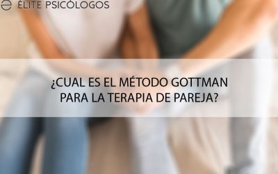 El método Gottman para terapia de pareja